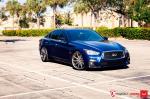 Infiniti Q50S by Naples Speed on Vossen Wheels (VFS-10) 2018 года